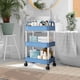 thumbnail image 5 of Zapatero de 3 niveles con ruedas para armario, organizador multiusos de plástico para cocina, sala de estar, oficina y baño., 5 of 9