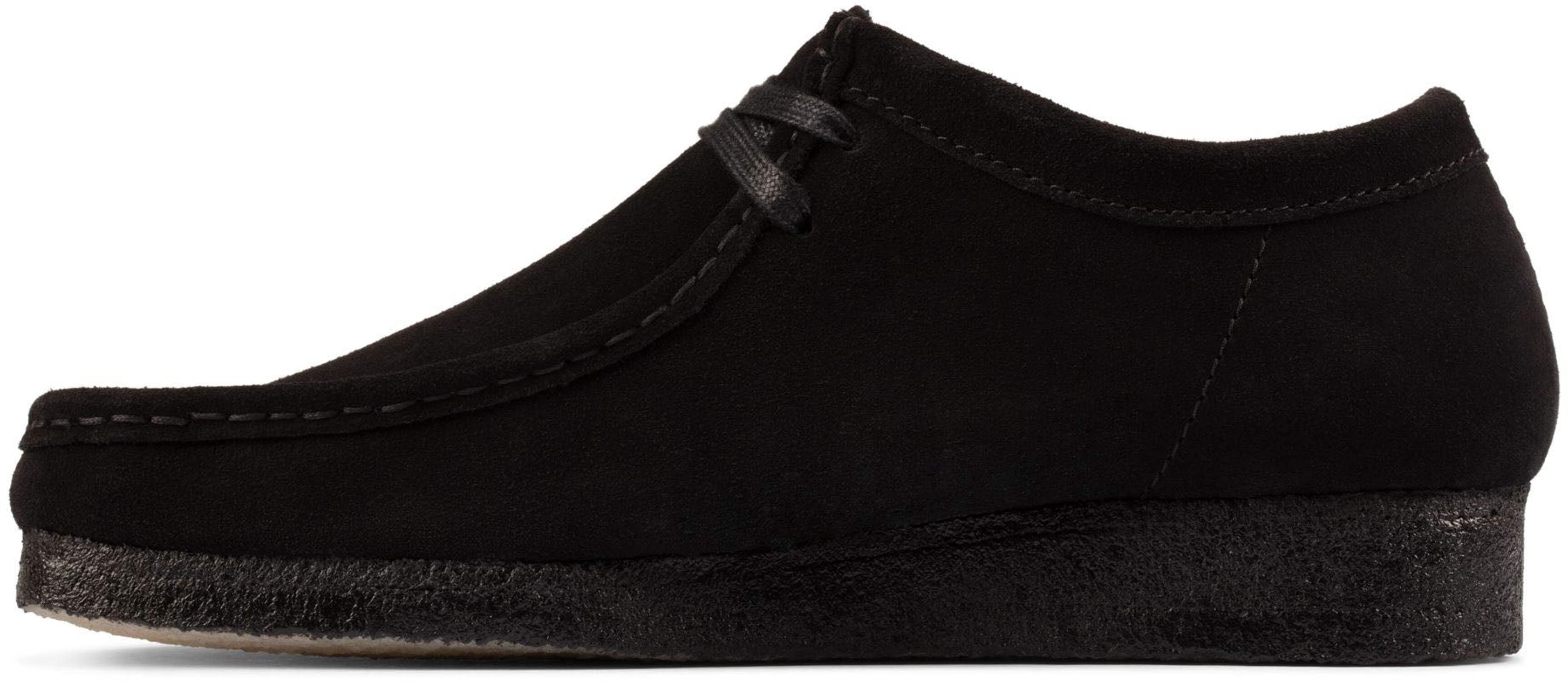 Clarks Men's Wallabee Black Suede - 26155519 - Walmart.com