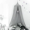 thumbnail image 1 of Tienda de campaña para cama de cúpula para habitación de niños - Gris carbón Ormromra WL-00270, 1 of 8