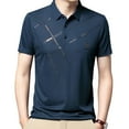 thumbnail image 3 of Camiseta De Hombre Caminar Ligero Senderismo Secado Rápido Camisetas Gráficas XL Azul Oscuro Sunnimix Camisa de hombre, 3 of 8
