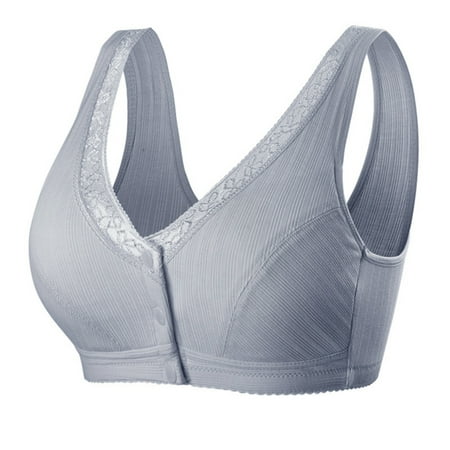 

Women s Lace Silky Underwear Skin Friendly Comfortable Bra Full Coverage Support Bra 48 Dark Grey