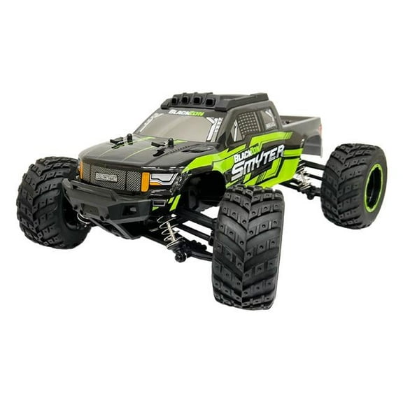 BlackZon BZN540110 1 by 12 Scale Smyter MT 4WD Electric Monster Truck, Green