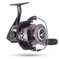 thumbnail image 1 of Fishing Reel Metal Spool Spinning Reel Stainless Steel Handle Line Spool Saltwater 10000 Series Winter Fishing Accessorie ,Rigid Aluminum Skeletal Frame, 1 of 7