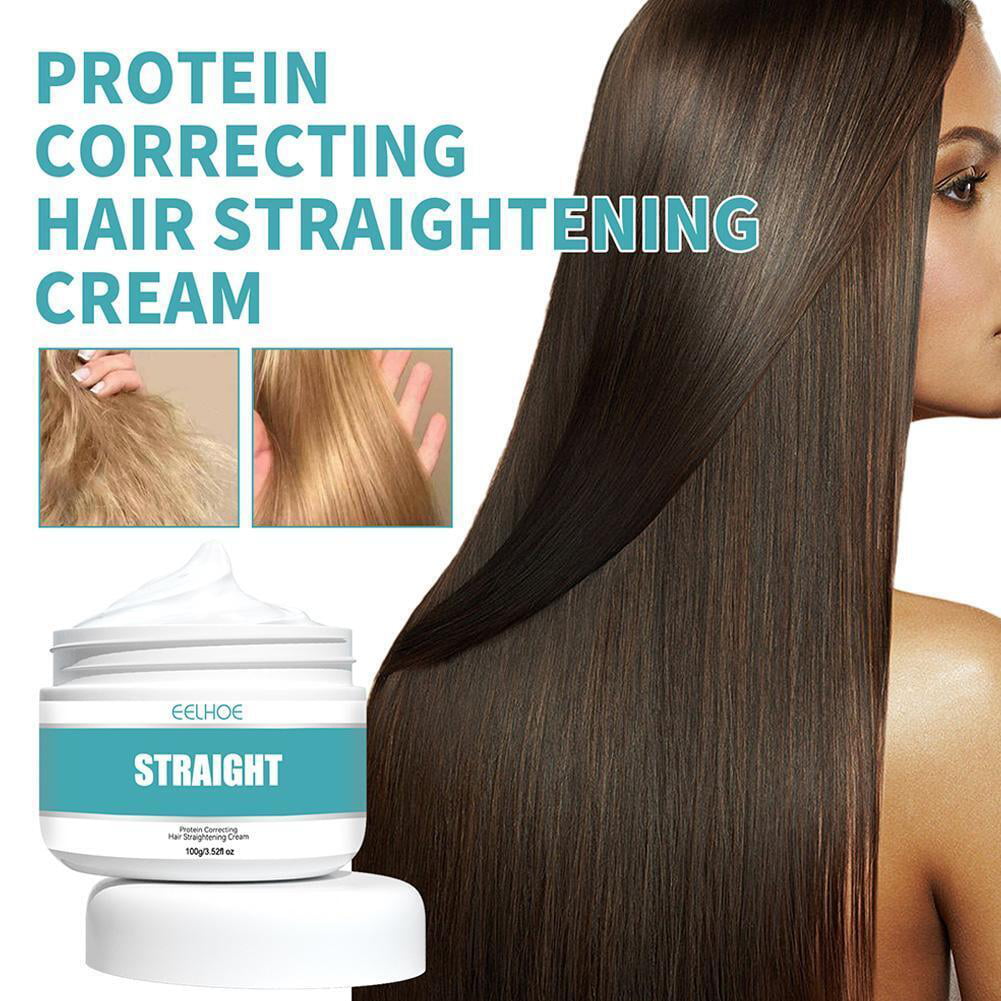 Protein Hair Straightening Cream,Silk & Gloss Hair Straightening-Cream -  