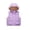 Purple, variant on Toddler Kids Hooded Puffer Vest, Boys Girls Lined Sleeveless Jacket, Warm Zip Up Padded Waistcoat with Pockets for Fall Winter Outerwear(Hot Pink,5-6 Years)