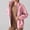 #0280-Pink, variant on Womens Jacket Long Sleeve Stand Collar Zip Up Solid Water Repellent Windbreaker with Pockets for Travel