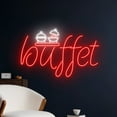 thumbnail image 2 of Handmadetneonsign Buffet Neon Light, Buffet Neon Sign, Buffet Led Light, Buffet Led Sign, Buffet, 2 of 5