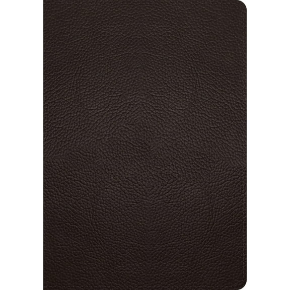 ESV Study Bible (Buffalo Leather, Deep Brown) (Hardcover)