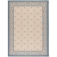 thumbnail image 2 of Safavieh Courtyard Gaus Oriental Indoor/Outdoor Area Rug, Natural/Blue, 9' x 12', 2 of 12
