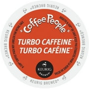 Coffee People Turbo Caffeine, K-Cup Portion Pack for Keurig Brewers (96 Count)
