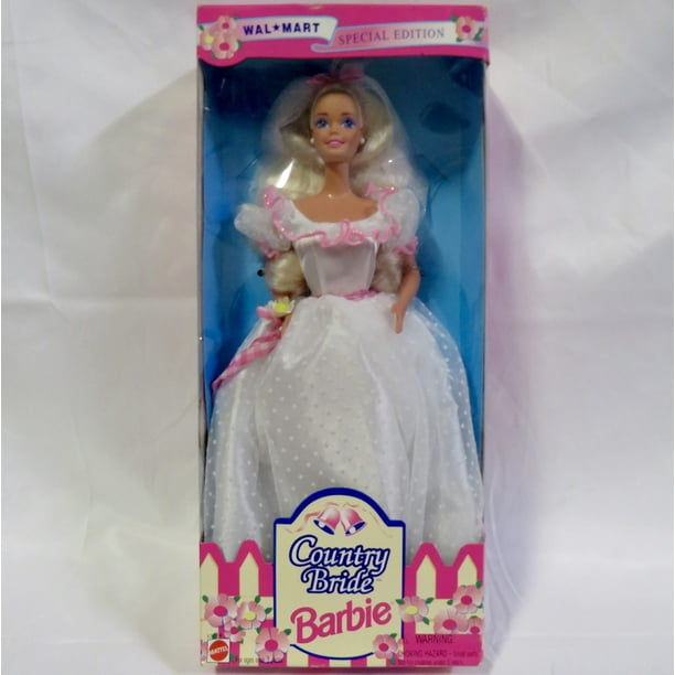 Barbie Doll Special Edition Wal-Mart Country Bride 1994 Barbie -