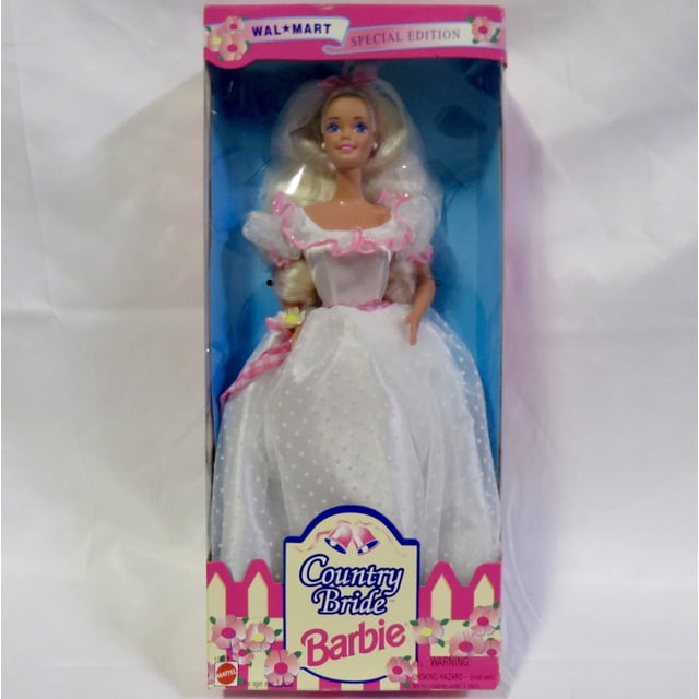 Barbie Doll Special Edition Wal-Mart Country Bride 1994 Barbie -