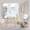 thumbnail image 2 of Solid wood dining table, Modern square bar table, Mid-century square dining table, Small dining table for Kitchen Dining Room & Living Room, 2 of 5