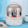 thumbnail image 4 of Desktop Makeup Organizer,Dustproof Desktop Cosmetic Makeup Makeup Storage Case Makeup Storage Box Meticulously Designed, 4 of 8
