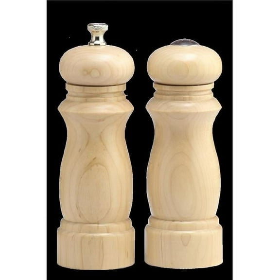 Chef Specialties 6200 6 in. Elegance Pepper Mill Salt Shaker Set