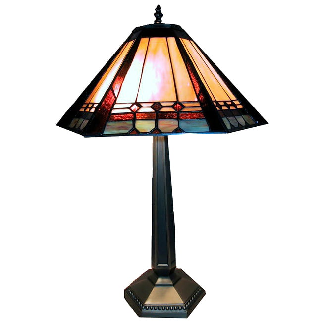 Mission Style Table Lamp Com, Mission Prairie Table Lamp