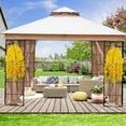 thumbnail image 1 of Fiudx Flores Colgantes de Glicina, Elegante Decoración de Interiores, Enredaderas Realistas, Bodas, Fiestas, Hogar, Fácil Instalación, Colgante de Techo con Arco, 1 of 6