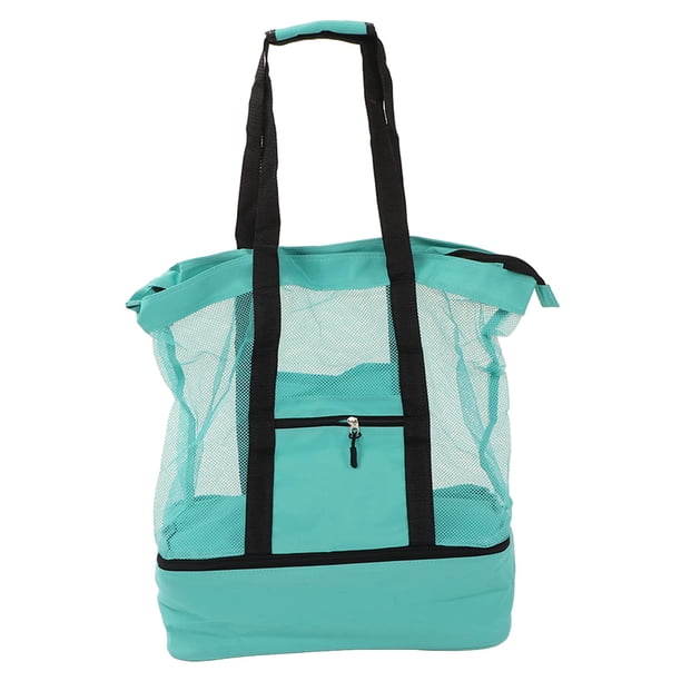 Bolsa de playa impermeable con compartimento para enfriador - Bolsas de playa impermeables a prueba de arena para mujeres, bolsa de piscina y bolsa de playa