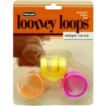 UPC: 0029695260339 | Aspen Pet Looney Loops Cat Toy  3 Count