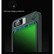 Magnetic 10,000 mAh Power Bank, Fast Charging 20W with USB Type C Charger, LED Display, Magsafe-Compatible Powerbank Portable Charger