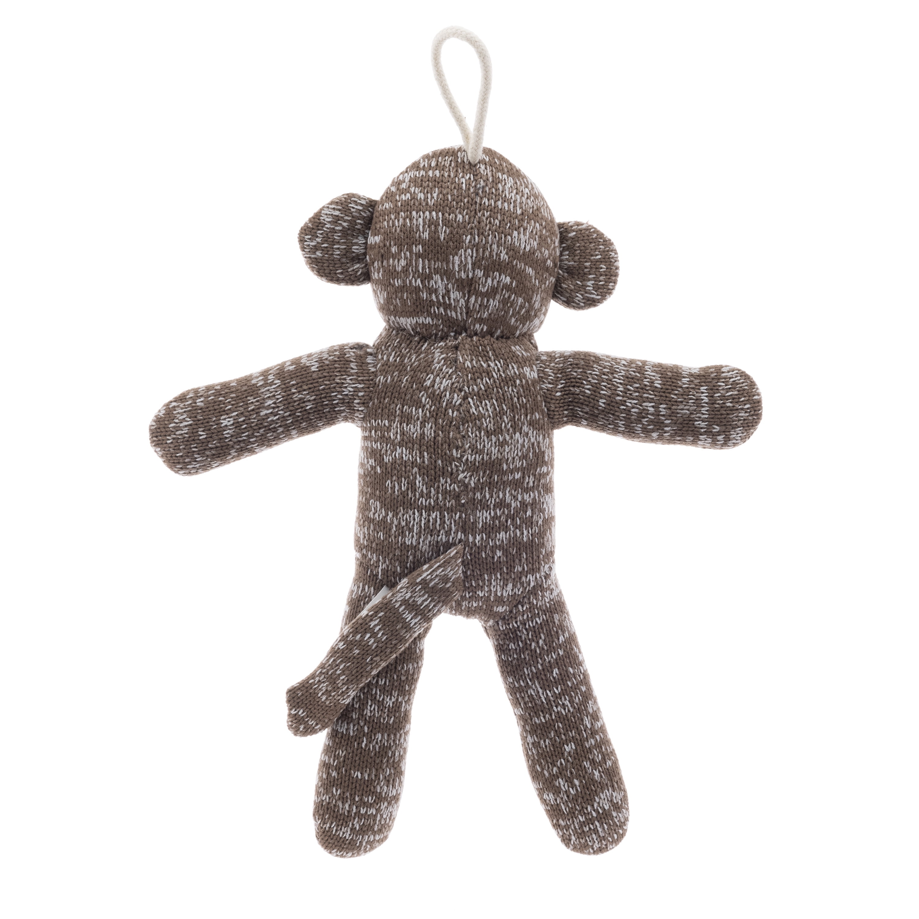 Vibrant Life Cozy Buddy Sock Monkey Dog Toy, Chew Level 1