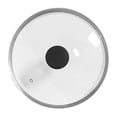 thumbnail image 2 of Tapa de vidrio de 34cm para olla de cocina Soledad tapa Universal con perilla táctil elevada, 2 of 10