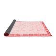thumbnail image 2 of Ahgly Company Indoor Round Oriental Red Traditional Area Rugs, 7' Round, 2 of 4