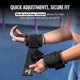 thumbnail image 5 of Ganchos para levantamiento de pesas Dmoose Fitness para hombres y mujeres (par), 5 of 6