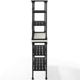 thumbnail image 4 of Crosley Furniture Madeleine 2 Piece 15"Metal Bakers Rack in Matte Black, 4 of 8