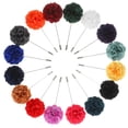 thumbnail image 3 of 16 broches elegantes para traje de hombre, con diseño de flores, accesorio decorativo para cuello., 3 of 6
