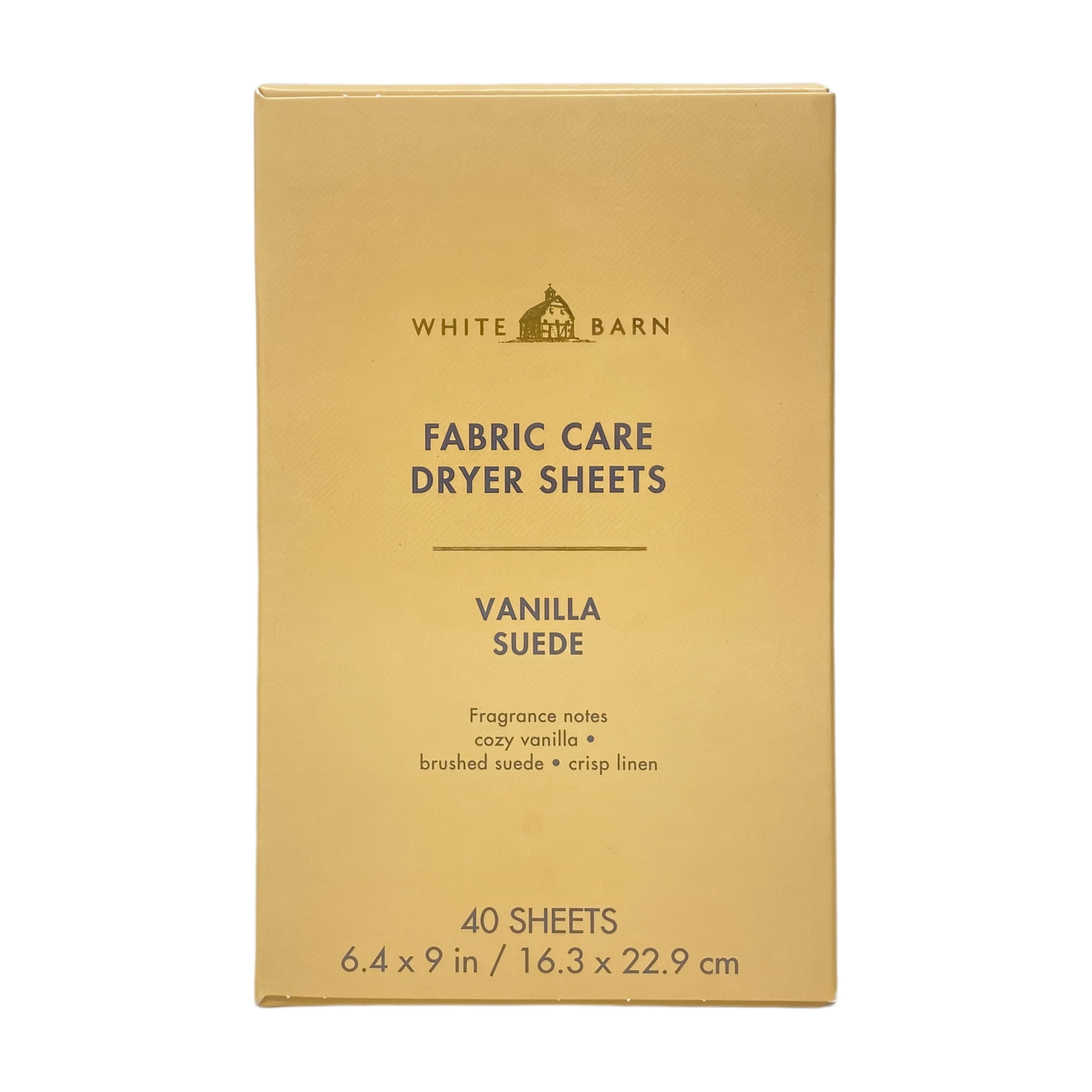 Bath & Body Works Vanilla Suede Fabric Care Dryer Sheets - 2 Boxes (80 Sheets Total) - with a Natural Oats Mini Soap