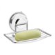 thumbnail image 2 of Bewildely Soporte de de esponja con ventosa de pared estante de almacenamiento impermeable de acero inoxidable estante de soporte de drenaje de Juegos de accesorios de baño, 2 of 6