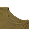 thumbnail image 4 of BRGZLK Girl's Spring Summer Modal T-Shirts Trendy Solid Color Casual Sports Tees With Chest Cushion Recreational Versatile Short Sleeve Round Neck Top Brown 16-17 Years, 4 of 5