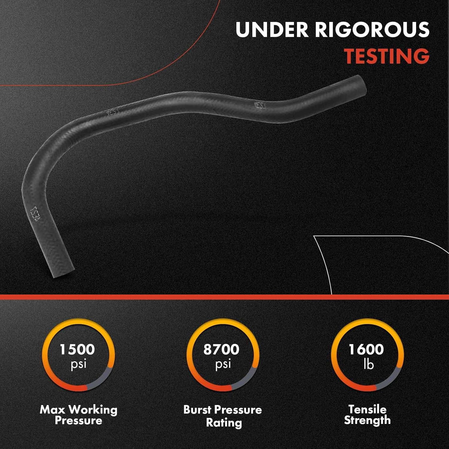 A-Premium Power Steering Reservoir Hose line Compatible with Acura MDX 2003 2004 2005 2006 V6 3.5L Reservoir To Pump