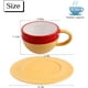 thumbnail image 5 of Taza de cerámica de One Piece con diseño del sombrero de paja de Luffy - Set de regalo perfecto para fans del anime, ideal para tomar café o té. ¡Colecciona esta pieza única de HACOCOLA!, 5 of 6