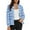 Light Blue #728, variant on Bovemsi Bomber Jackets for Women Jacket 2025 Causal Zip Up Coats Long Sleeve Stand Collar Fall Lightweight Outerwear Tops Light Jackets