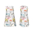thumbnail image 7 of Fuzoiu Construction tools Print Women's Sleeveless Dress,Summer Dresses for Women,Casual Sundresses,Beach Sleeveless T-shirt Swing Dress with Pockets, 7 of 7
