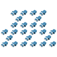 thumbnail image 1 of LC Fiber Optic Adapter - LC to LC Duplex Singlemode Coupler - 30 Pack - Blue, 1 of 5