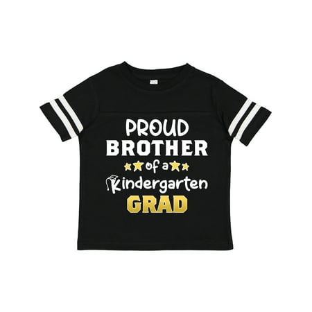 

Inktastic Proud Brother of a Kindergarten Grad Gift Toddler Boy Girl T-Shirt