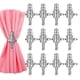 thumbnail image 2 of Christmas Nutcracker Napkin Rings Set Of 12, Napkin Rings Metal Napkin Holders For (silver) G, 2 of 5