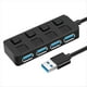 thumbnail image 1 of Botón de 4 Puertos USB3.0 HUB Switch USB Splitter1 una 4 Hub Type-C Extender para Accesorios de Computadora Portátil,B, 1 of 9
