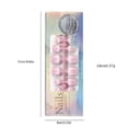 thumbnail image 3 of EIGTHTAIL Delicate French Toe Nail Designs Press on Toenails Perfect for Home and Office, 3 of 19