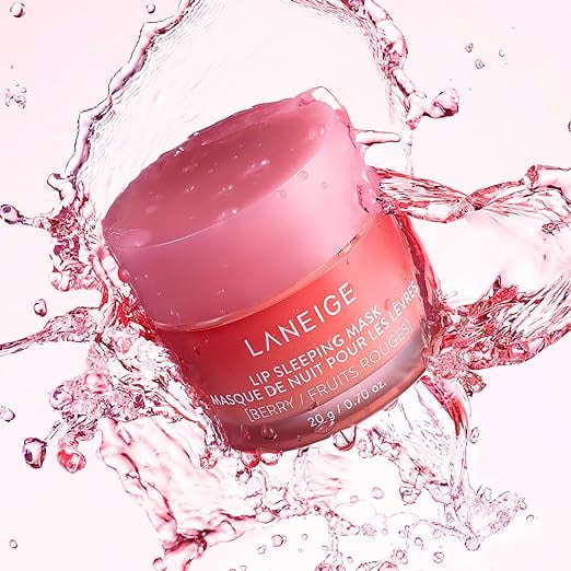 LANEIGE Lip Sleeping Mask: Nourish, Hydrate, Vitamin C, Murumuru & Shea  Butter, Antioxidants, Flaky, Dry Lips