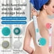 thumbnail image 3 of Cepillo de cuerpo eléctrico para ducha, cepillo de cuerpo de silicona recargable por USB, cepillo de ducha de mango largo, cepillo de ducha eléctrico 4 en 1, exfoliación corporal y juego de cepillo de limpieza profunda de masaje (azul), 3 of 6