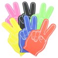 thumbnail image 4 of Masteelf 6Pcs Colorful Foam Fingers for Cheering Cheerleading Props, 4 of 8