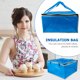 thumbnail image 3 of Bolsa de entrega práctica, bolsa de almacenamiento de alimentos térmica aislada, bolsa Bento portátil, 1 ud. HOMEMAXS 11852583-MX, 3 of 6