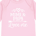 thumbnail image 4 of Inktastic Mimi and Papa Love Me Boys or Girls Long Sleeve Baby Bodysuit, 4 of 5