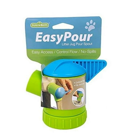UPC: 0850011057018 | Chagrinovations 108705 8 oz Duke N Boots EasyPour Litter Jug Pour Spout Green & Blue