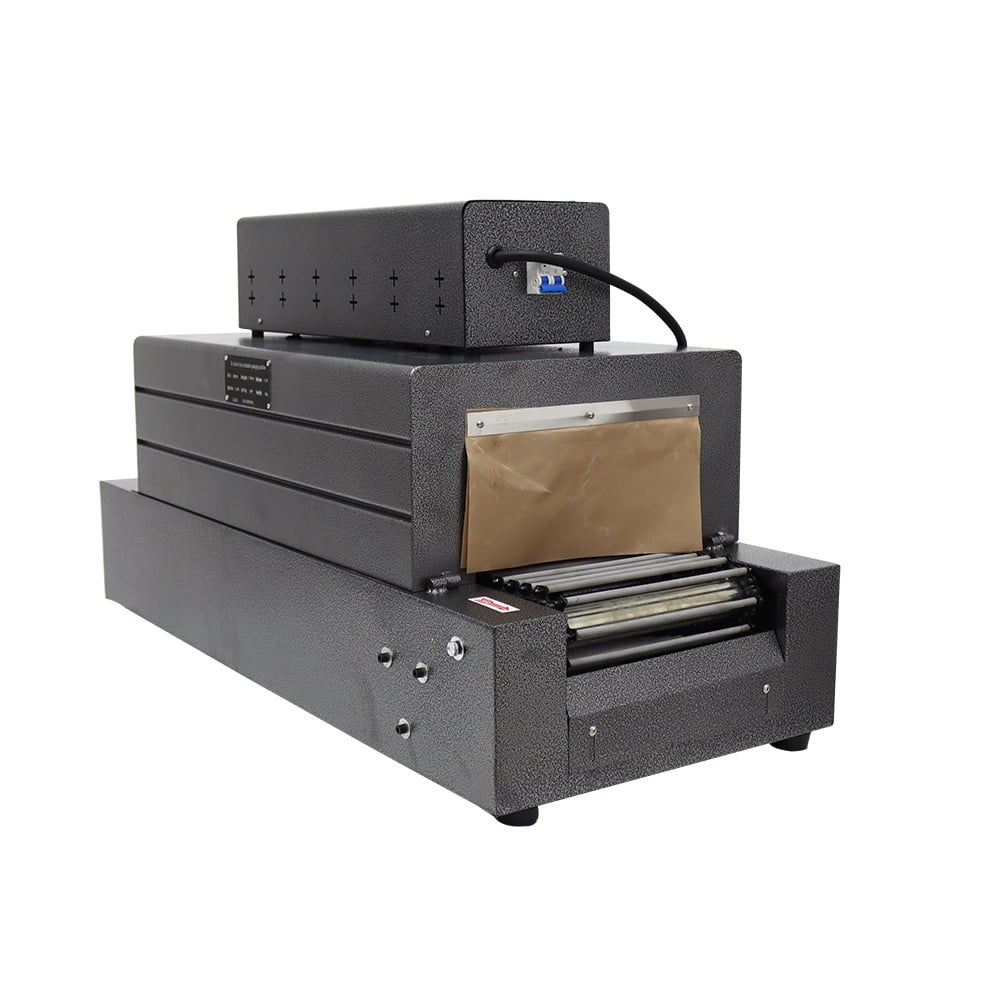 Shrink Tunnel Sealing Packing Machine Thermal Heat Shrink Wrap Machine for Food Stationery Hardware Tools Daily Necessities Packing 220V