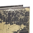 thumbnail image 4 of A&B Home Set of 3 Vintage Style Black and Gold World Map Faux Book Boxes, 4 of 7